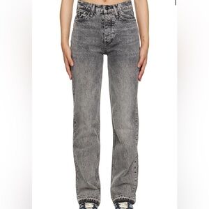 rag & bone NEW Alex High-Rise Straight-Leg Jeans Size 23